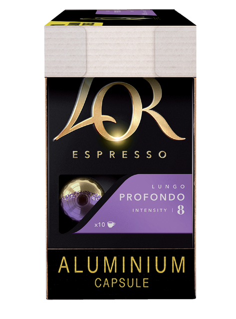 Koffiecups L'Or espresso Lungo Profondo 100 stuks