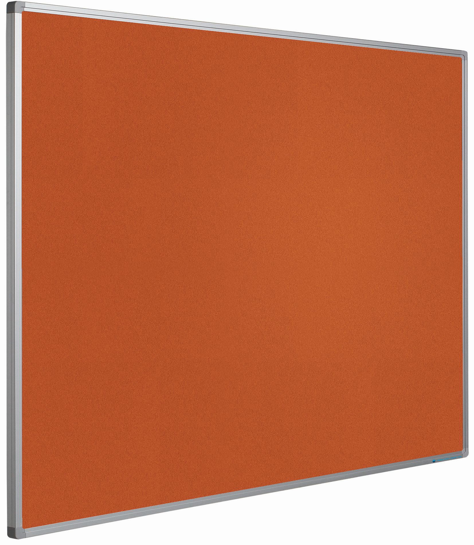 Prikbord Softline profiel 16mm, bulletin oranje - 120x240 cm