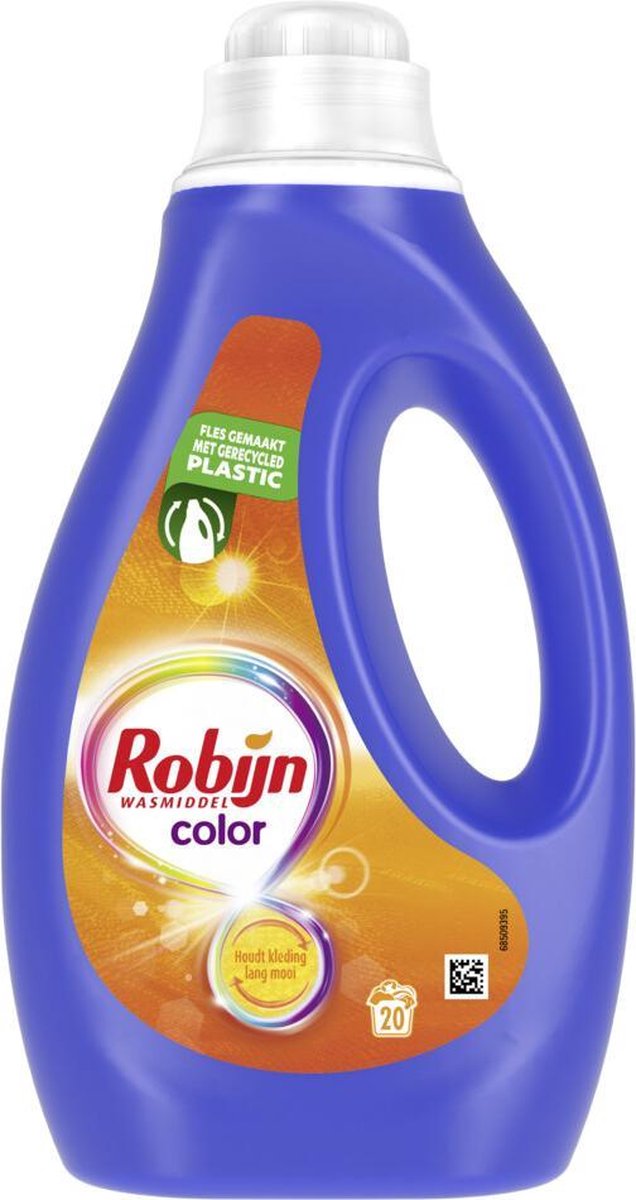 Robijn Color Vloeibaar Wasmiddel doos 6x1ltr