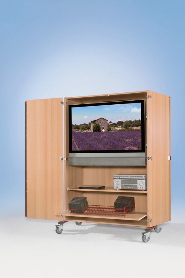 Extra brede TV-wagen voor flatscreen TV's