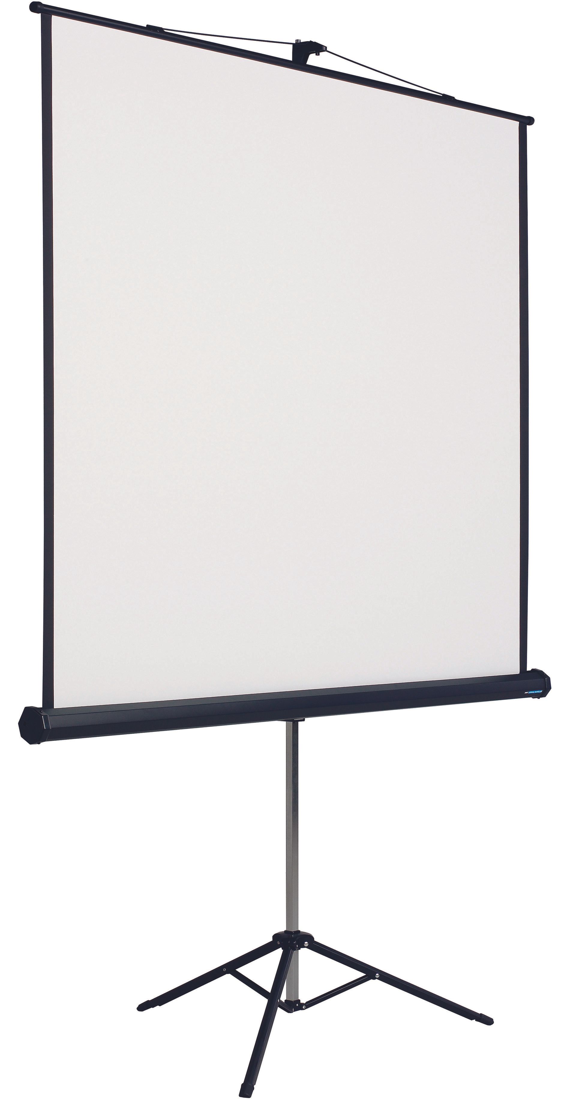 Projectiescherm statief (1:1), 2 kaders - 203x203 cm