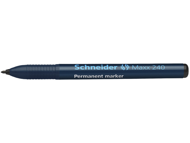 permanent marker, marker pen, blue marker, Schneider, Maxx 240