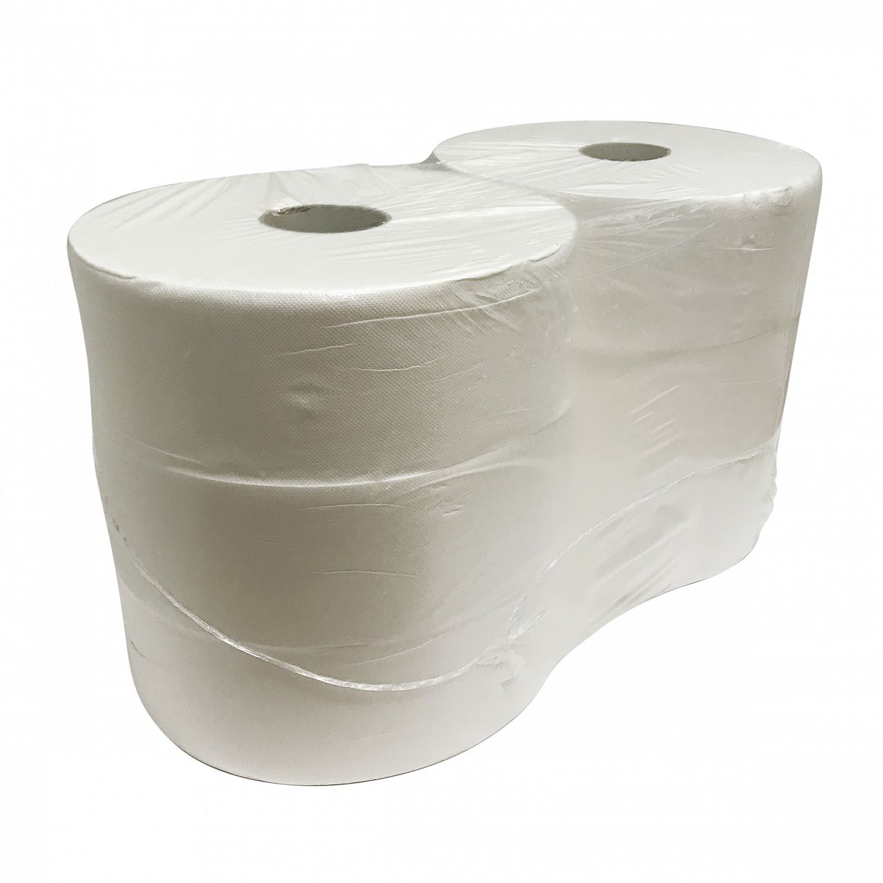 Euro Jumbo Toiletpapier Maxi Cellulose 2lgs Wit 6x380mtr#