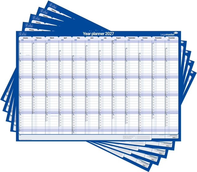 jaarplanner, kalender, steen, blauw, planner