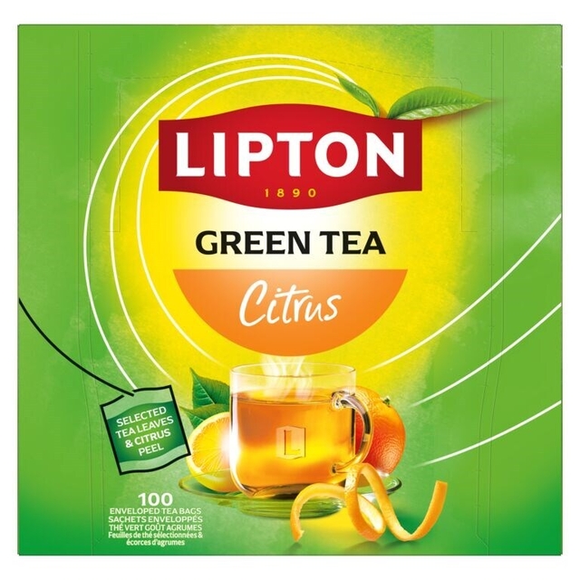 green tea, citrus, theezakje, verpakking, theezakje en citrus