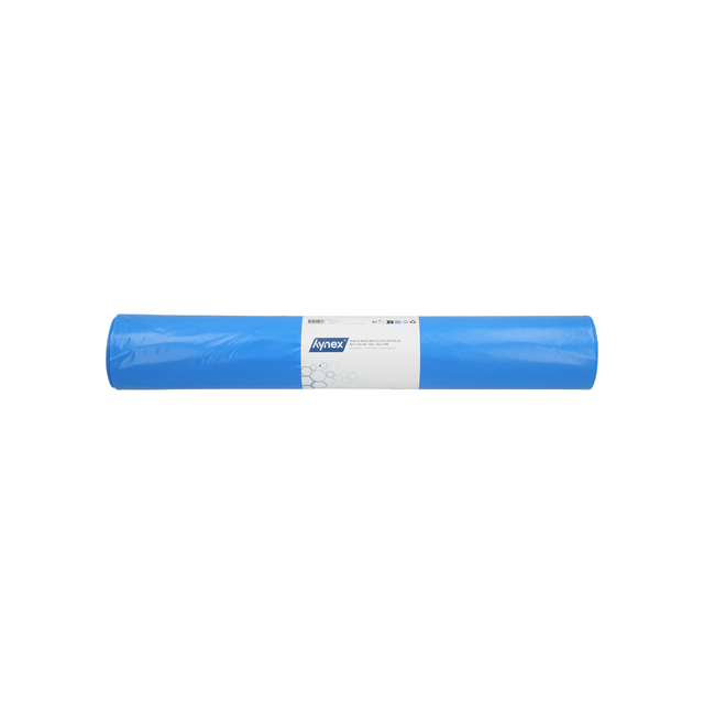 rolzak, blauw, plastic, rol, afvalzak