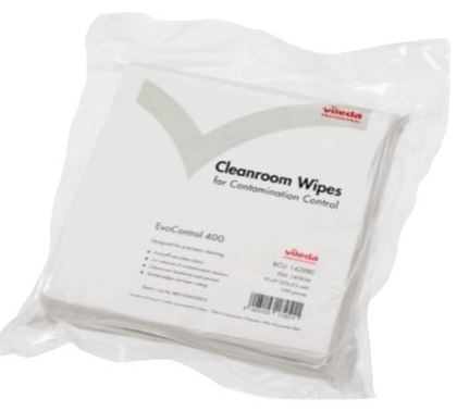 Vileda EvoControl 400 Cleanroom Wipes 9inchx 9inch pak 150 stuks