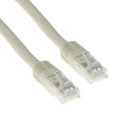 ACT Ivoor 15 meter U/UTP CAT6A patchkabels met RJ45 connectoren