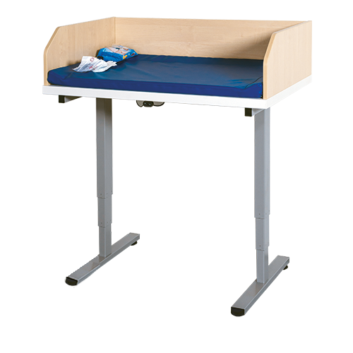 Elektrisch in hoogte verstelbare commode