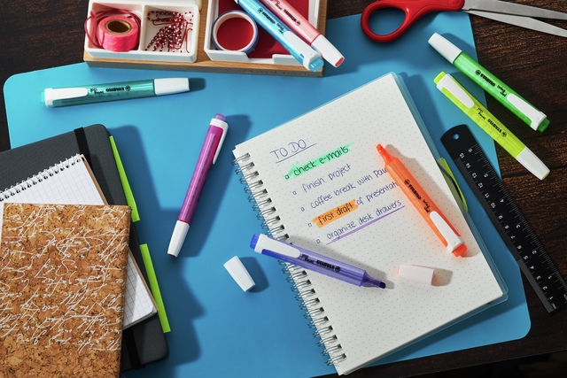 Markeerstift STABILO Swing cool 275/8 Wow assorti etui à 8 stuks