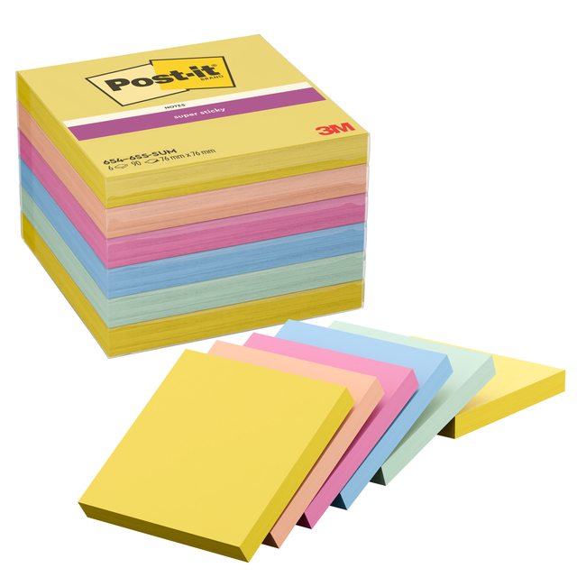 post-it, sticker notes, pnotes, kleurrijk, kleefblad