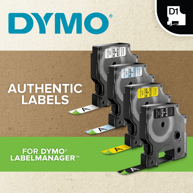 Labelprinter Dymo LabelManager 500TS draagbaar azerty 24mm zwart