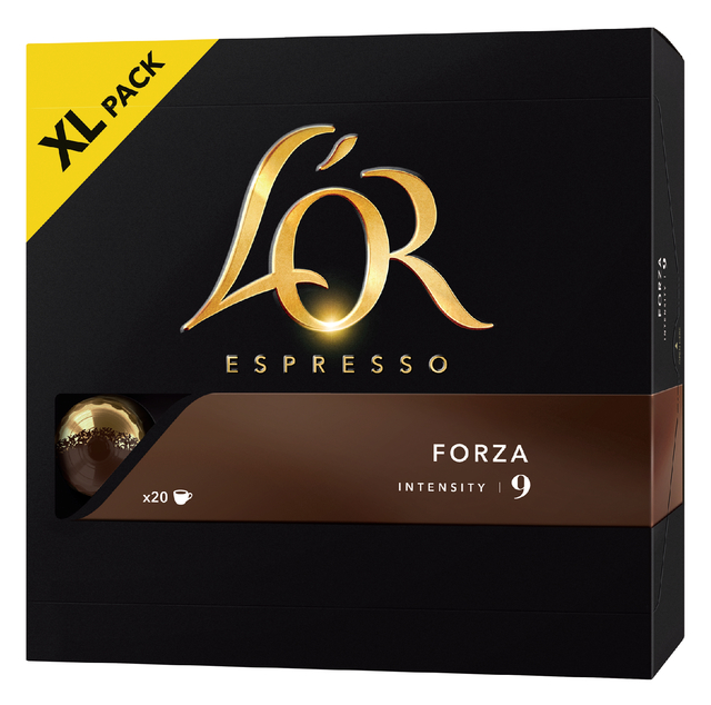 Koffiecups L'Or espresso Forza 20 stuks