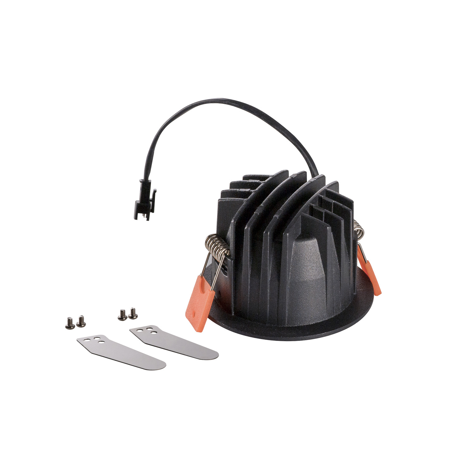NUMINOS DL S zwart/chroom 40gr 1xLED 2700K