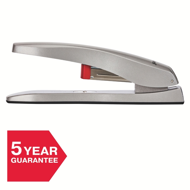 stapler, kantoorartikel, metallic, zilverkleurig, gladde afwerking