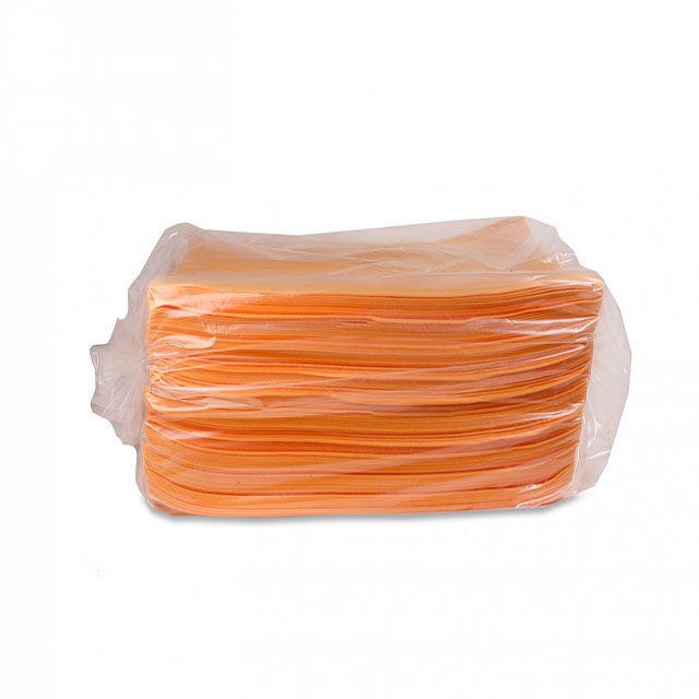 Dweil non-woven GD 50x70cm Oranje pak 100st