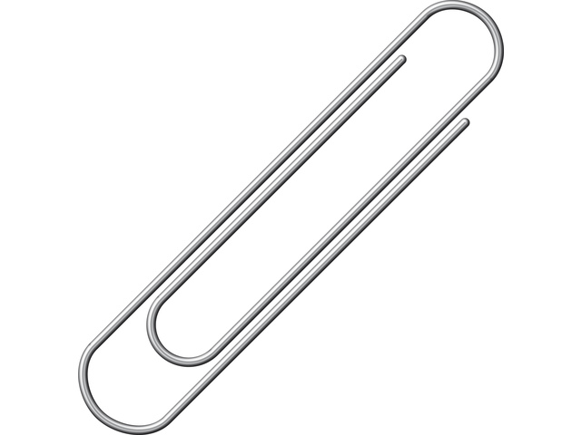 paperclip, clamp, metal, staple-like, silver