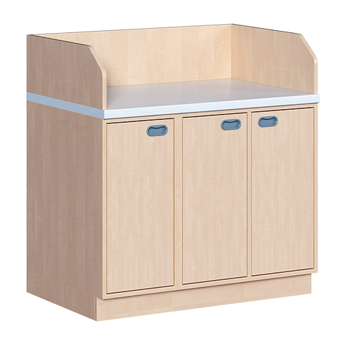 Commode, drie rijen