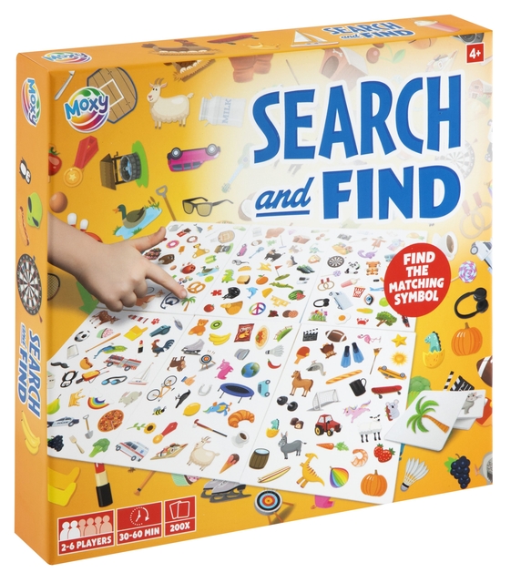 Bordspel Moxy Zoek en vind 30x60cm