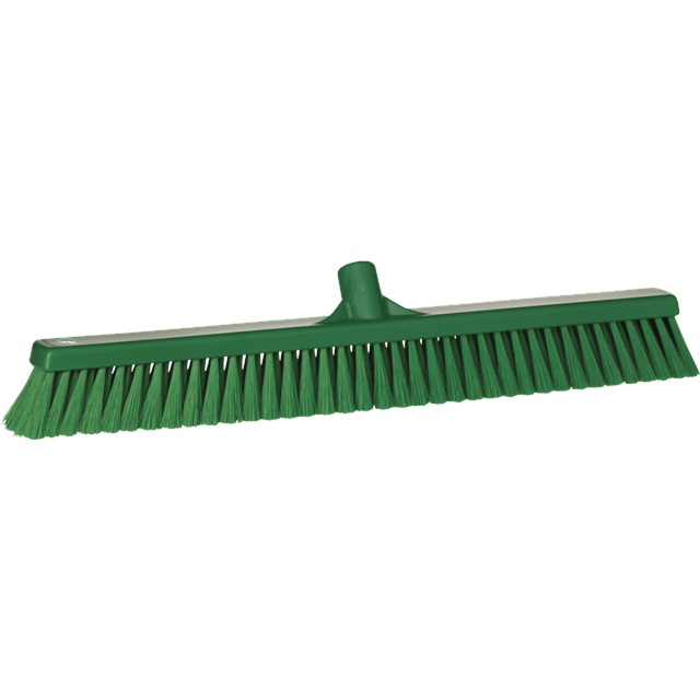 Vikan Combiveger Hard_Zacht Breed Groen 60cm per stuk