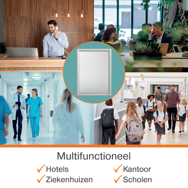 kantoor, receptie, multifunctioneel, school, healthcare