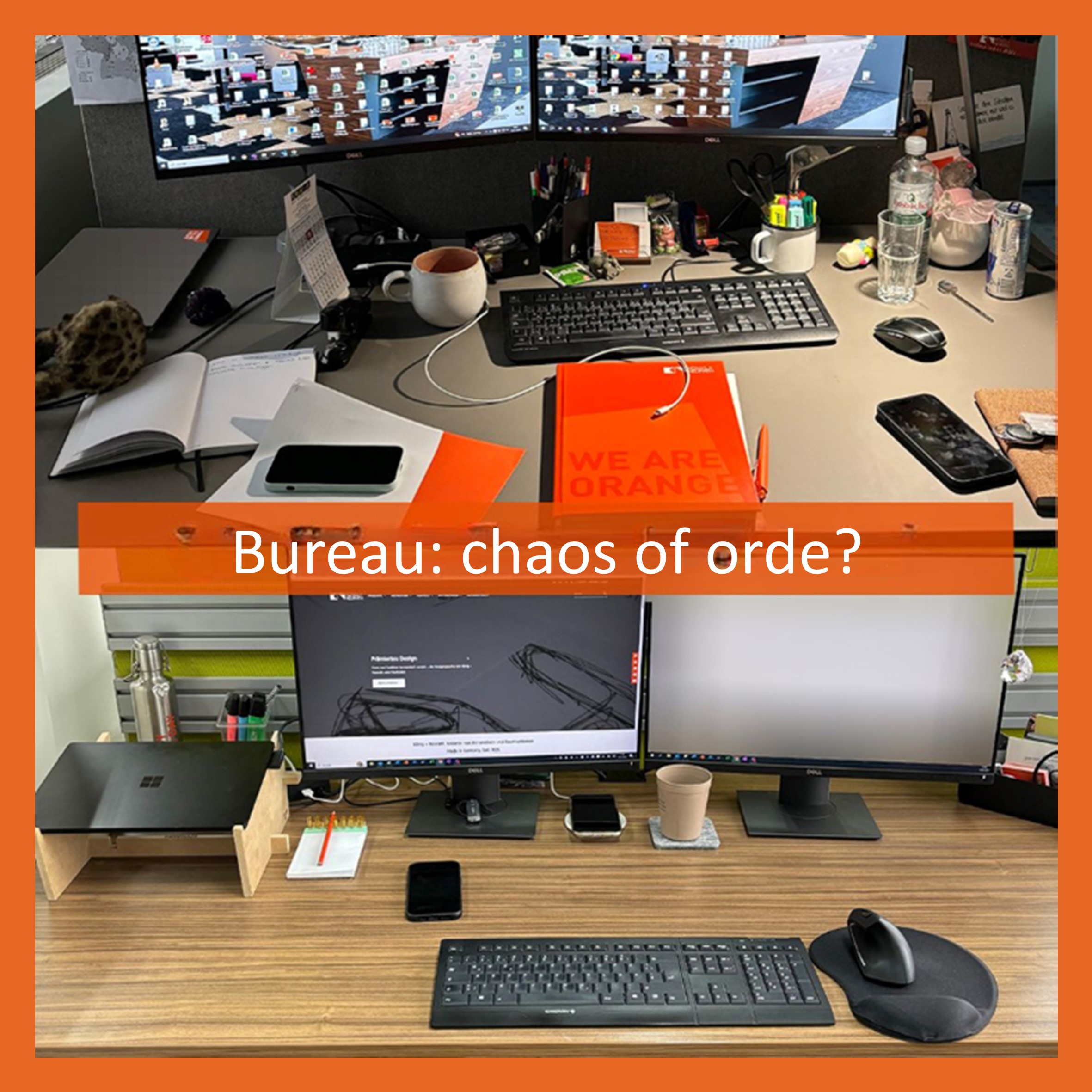 Een volle of opgeruimde werkplek – creatieve chaos of stressvrij werken? Een volle of opgeruimde werkplek – creatieve chaos of stressvrij werken?