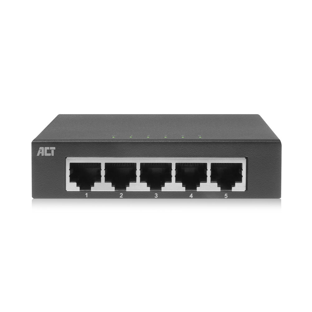 
ACT 5-Poorts Gigabit Ethernet Netwerkswitch
      