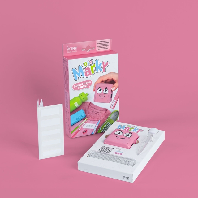 textielstiften, markeer, set, kledinglabel, DIY-kunst