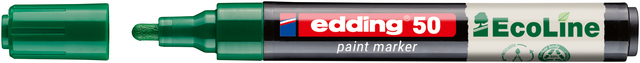 Paintmarker edding 50 EcoLine op waterbasis 2-3mm groen