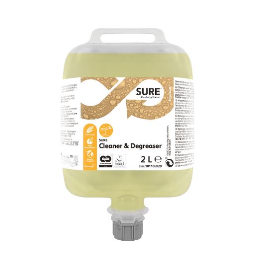 Sure Cleaner en Degreaser DVM doos 3x2ltr