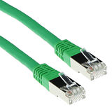 ACT Groene 1,5 meter LSZH SFTP CAT6 patchkabel met RJ45 connectoren