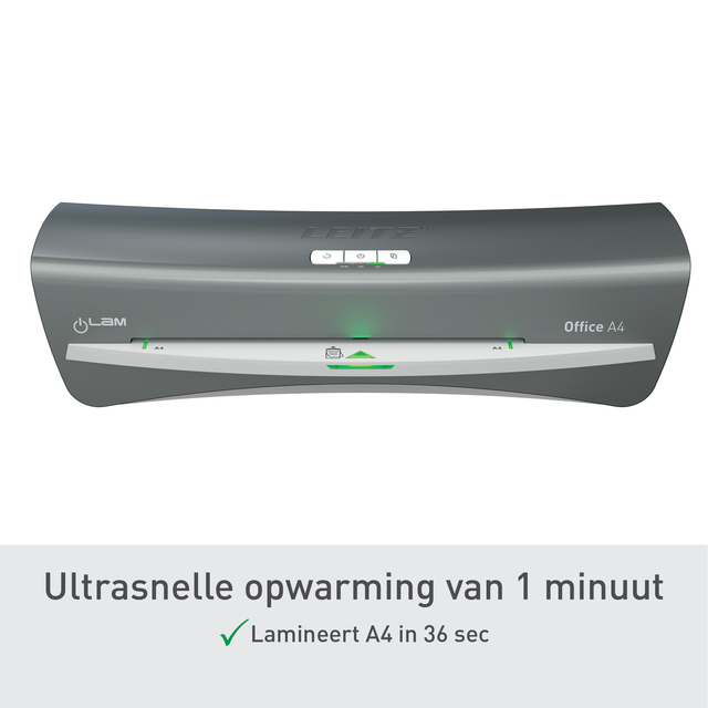 document scanner, lamineren, A4, opwarmingsindicator, noodordening
