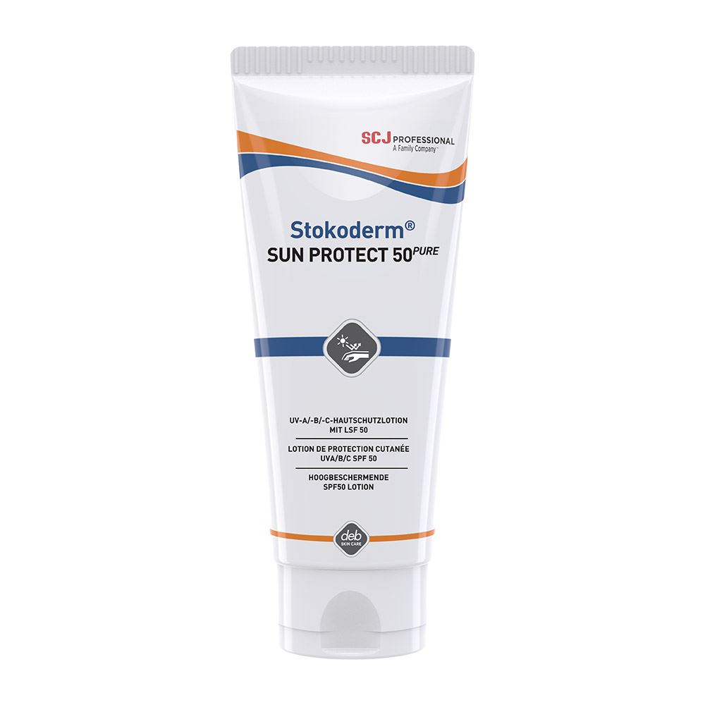 Stokoderm Sun Protect 50 Pure 100ml ds 12 stuks