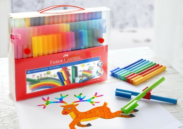 markers, gekleurde markers, set, markeisers, kunstbenodigdheden