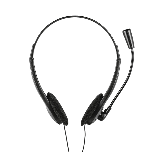 koptelefoon, hoofdgedeelte, kussen, stereo, microfoon