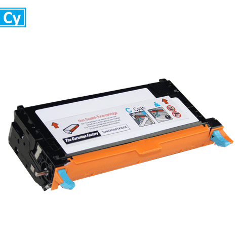 Huismerk Toner - Dell (Cartridge) 593-10290 compatibel, cyaan