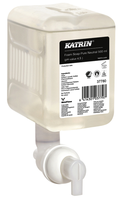 Handzeep Katrin 37780 Foam Pure Neutral 500ml