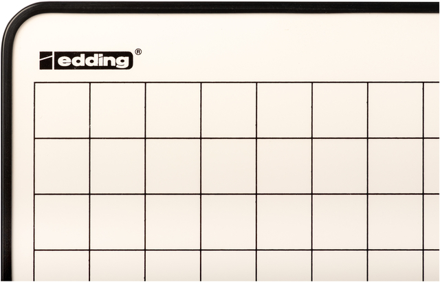 grid, label, branding, wit, black border