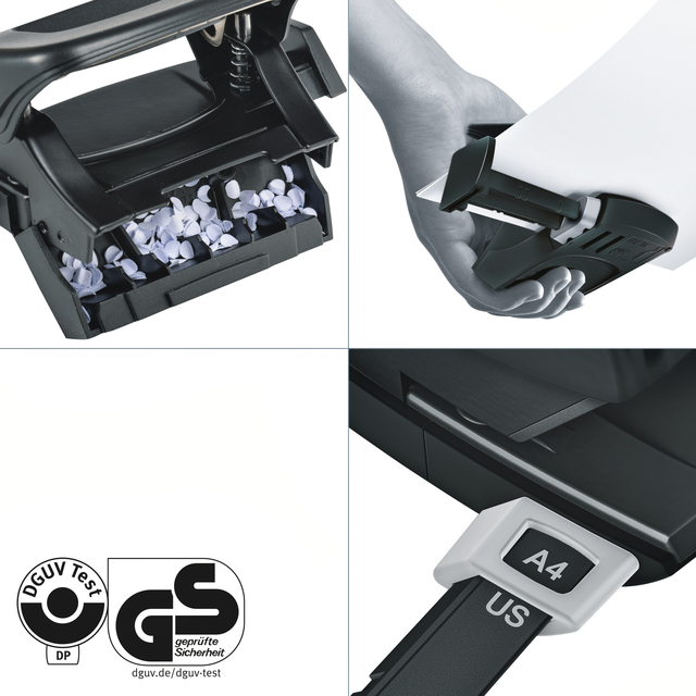 binders, stapler, papierperforator, A4, US