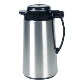 EMGA Thermoskan Isoleerkan RVS 1.3 liter met drukknop
