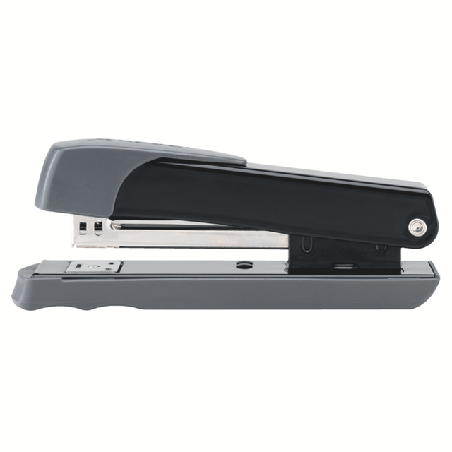stapler, metaal, grijs, handmatig, kantoor