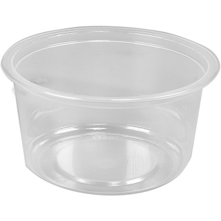 Bakje 350cc PP kleine salade deksel=442670 krimp 500st