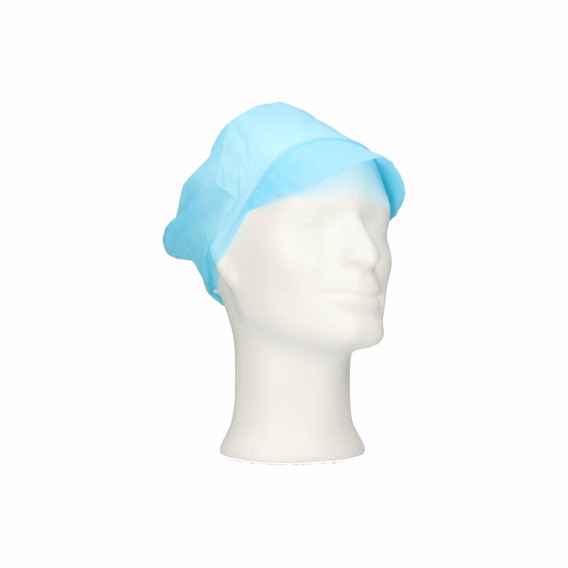 CMT Pet met klep Peak Cap maat L Blauw doos 10x100st