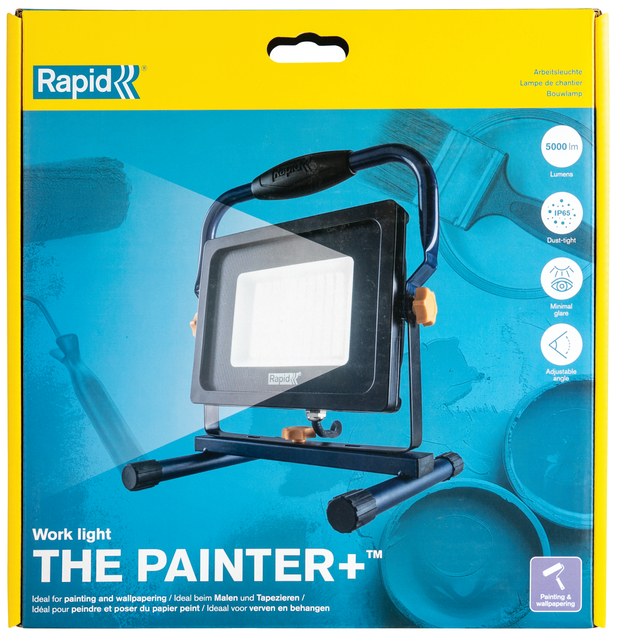 werklicht, led-lamp, kunstschilder, verlichting, tafel- of projectielicht