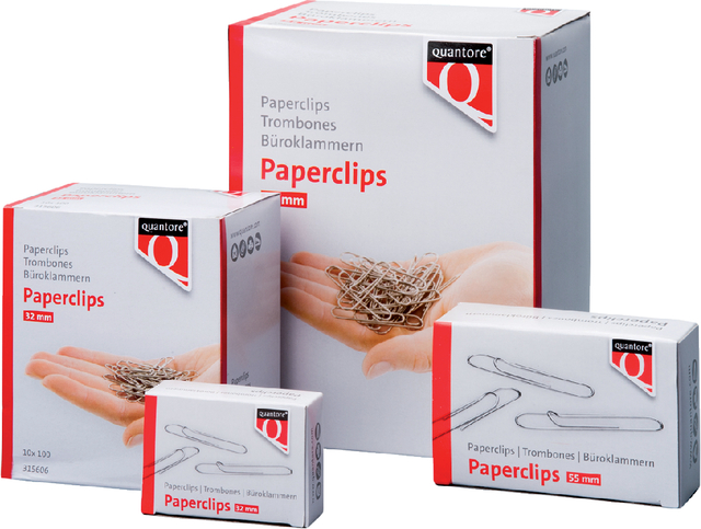 Paperclip Quantore R2 32mm kort