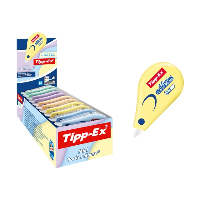 miniatuurmerkteken, pocket-muis, tipp-ex, leder, kleurig, gom, lijm