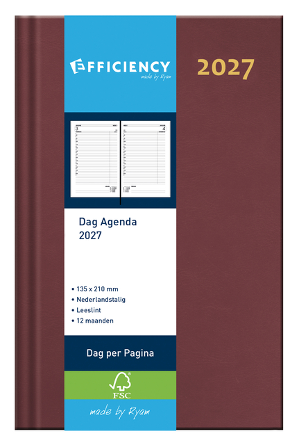 agenda, dagagenda, 2027, kalender, pagina's