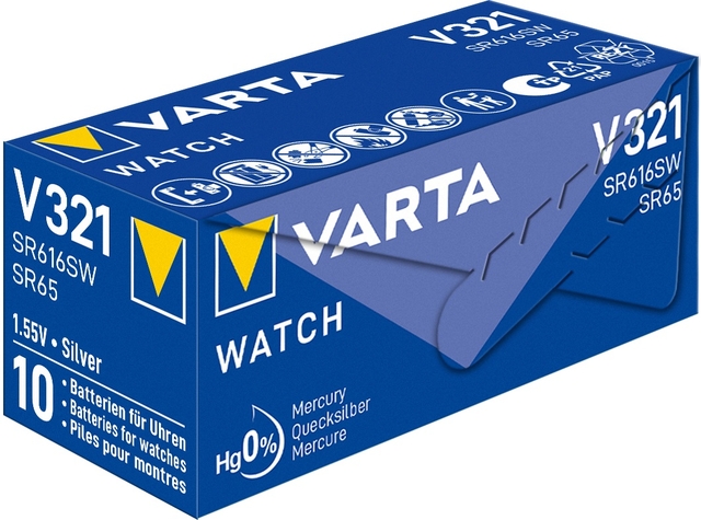 horloge, Varta, SR65, SR16SW, 3V