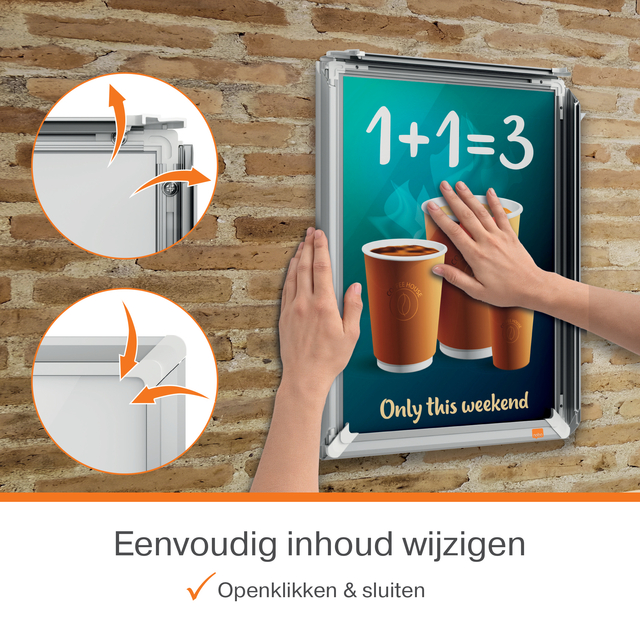 reclamebord, advertentie, koelsysteem, drankbekers, gevelbord