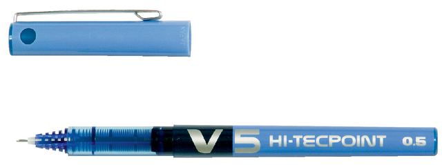 Rollerpen PILOT Hi-Tecpoint V5 fijn blauw